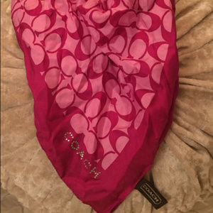 Auth COACH SCARF
